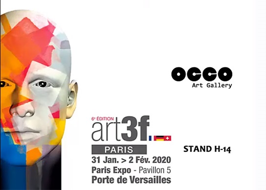 OCCO Art Gallery en la FERIA art3f PARIS