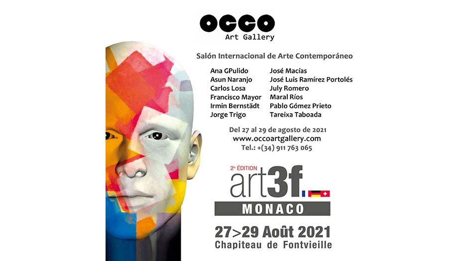OCCO Art Gallery participa en la feria ART3F de Mónaco
