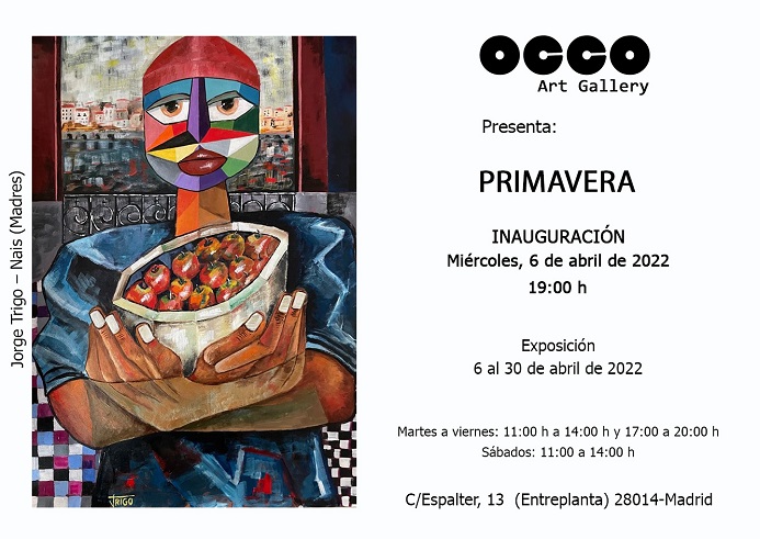 OCCO Art Gallery. Calle Espalter 13. 28014 – Madrid (Spain)