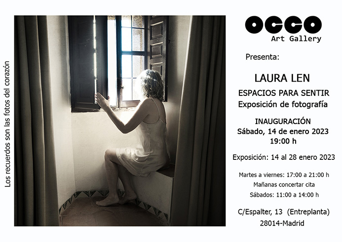 Exposición de fotografía de Laura Len en OCCO Art Gallery