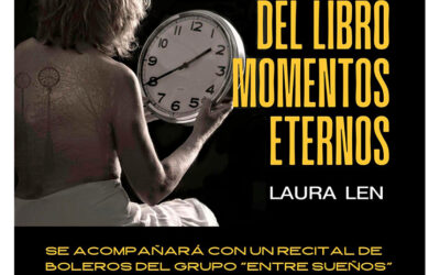 Laura Len presenta su libro Momentos Eternos