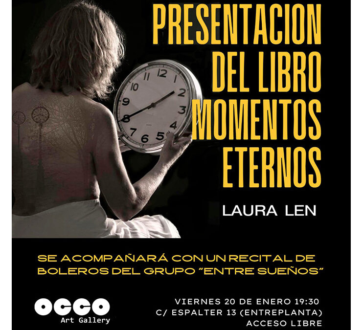 Laura Len presenta su libro Momentos Eternos