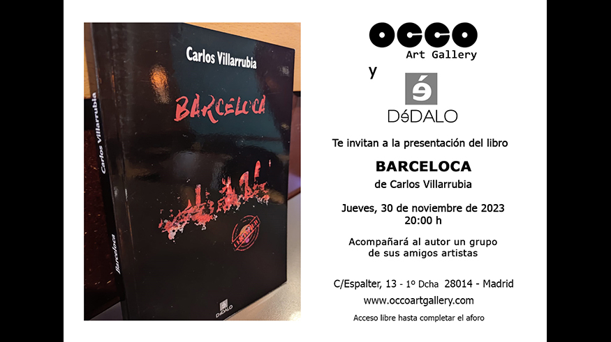 Presentación del libro Barceloca de Carlos Villarrubia