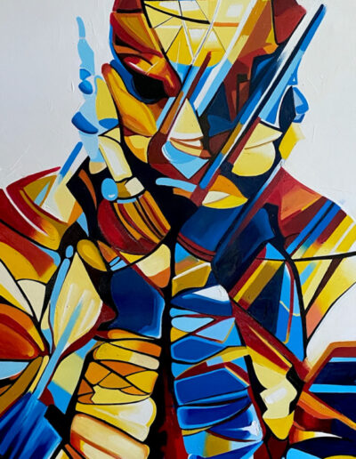 Exposición EXPECTATIONS de Eyra Adonoo. Exposición de pintura en OCCO Art Gallery. Del 20 de febrero al 8 de marzo de 2025