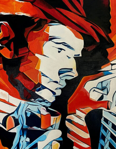 Exposición EXPECTATIONS de Eyra Adonoo. Exposición de pintura en OCCO Art Gallery. Del 20 de febrero al 8 de marzo de 2025