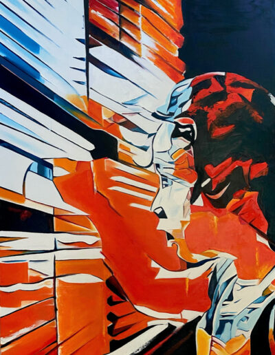 Exposición EXPECTATIONS de Eyra Adonoo. Exposición de pintura en OCCO Art Gallery. Del 20 de febrero al 8 de marzo de 2025