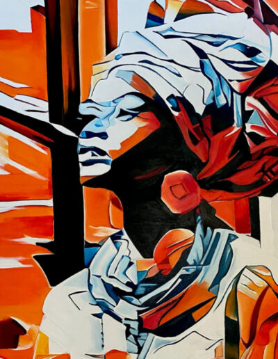 Exposición EXPECTATIONS de Eyra Adonoo. Exposición de pintura en OCCO Art Gallery. Del 20 de febrero al 8 de marzo de 2025
