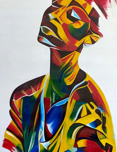 Exposición EXPECTATIONS de Eyra Adonoo. Exposición de pintura en OCCO Art Gallery. Del 20 de febrero al 8 de marzo de 2025