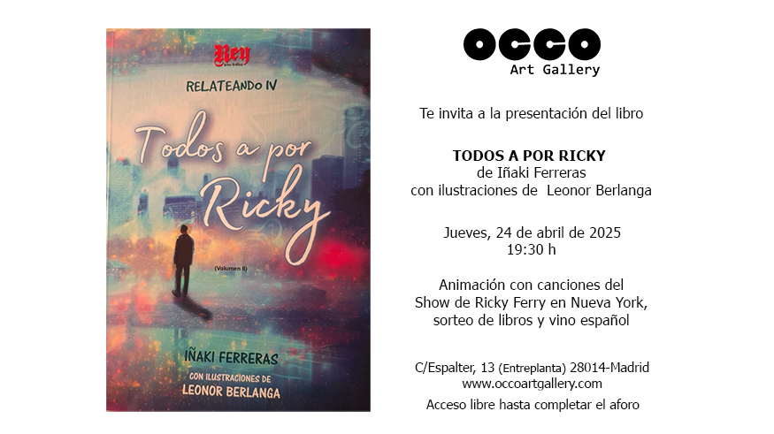 Presentación del libro “Todos a por Ricky” de Iñaki Ferreras