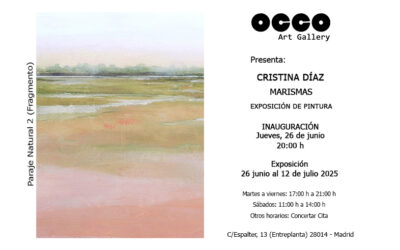 Cristina Díaz, exposición MARISMAS