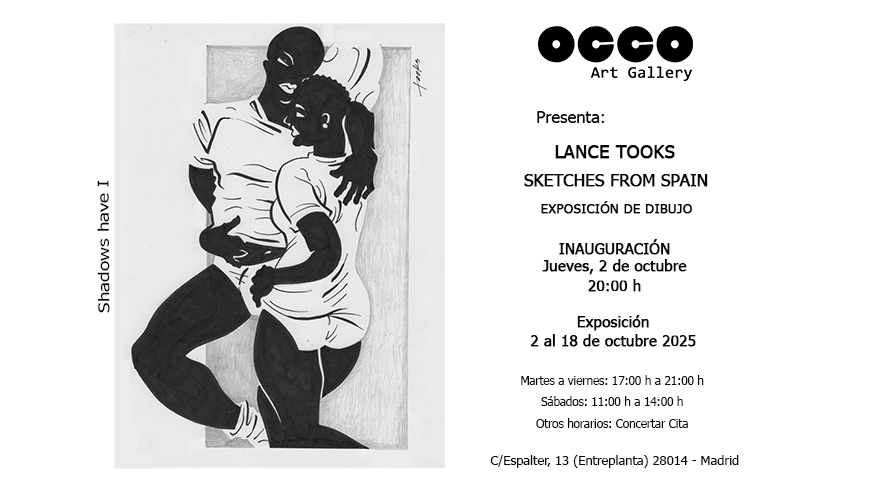 Lance Tooks, exposición SKETCHES FROM SPAIN
