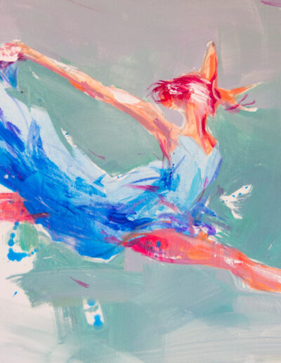 Exposición individual de pintura figurativa de Lucas Brox, Miradas Prestadas. Puedes visitarla desde el 23 de octubre al 8 noviembre 2025 en OCCO Art Gallery, Madrid.