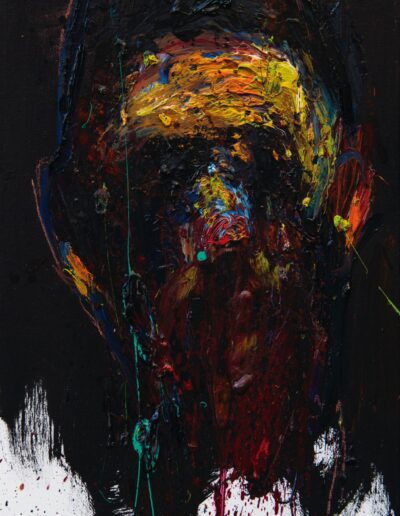 Exposición individual de pintura figurativa de Lucas Brox, Miradas Prestadas. Puedes visitarla desde el 23 de octubre al 8 noviembre 2025 en OCCO Art Gallery, Madrid.