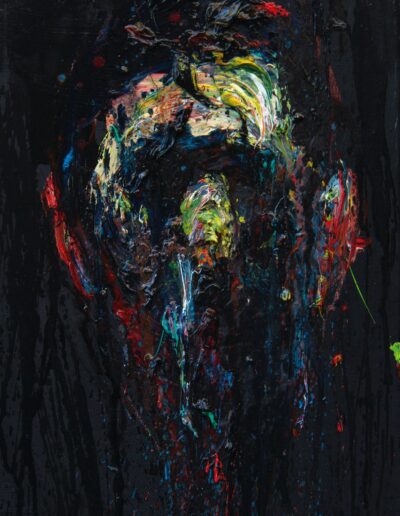 Exposición individual de pintura figurativa de Lucas Brox, Miradas Prestadas. Puedes visitarla desde el 23 de octubre al 8 noviembre 2025 en OCCO Art Gallery, Madrid.