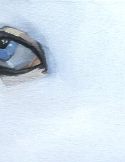 Exposición individual de pintura figurativa de Lucas Brox, Miradas Prestadas. Puedes visitarla desde el 23 de octubre al 8 noviembre 2025 en OCCO Art Gallery, Madrid.