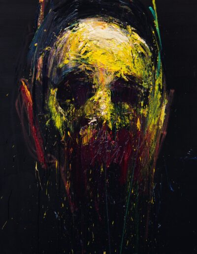 Exposición individual de pintura figurativa de Lucas Brox, Miradas Prestadas. Puedes visitarla desde el 23 de octubre al 8 noviembre 2025 en OCCO Art Gallery, Madrid.