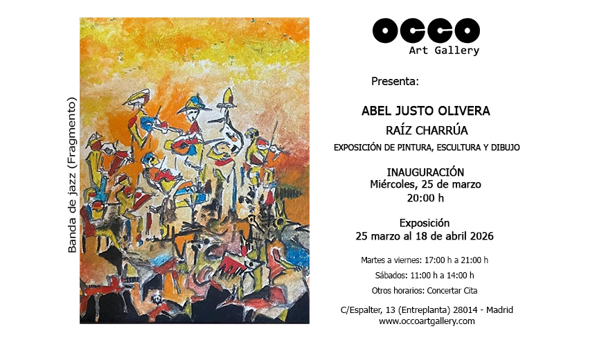 Abel Justo Olivera, exposición Raíz Charrúa