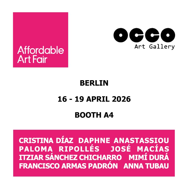 OCCO Art Gallery participa en la feria Affordable Art Fair de Berlín del 16 al 19 de abril de 2026, con una selección de pintura y escultura