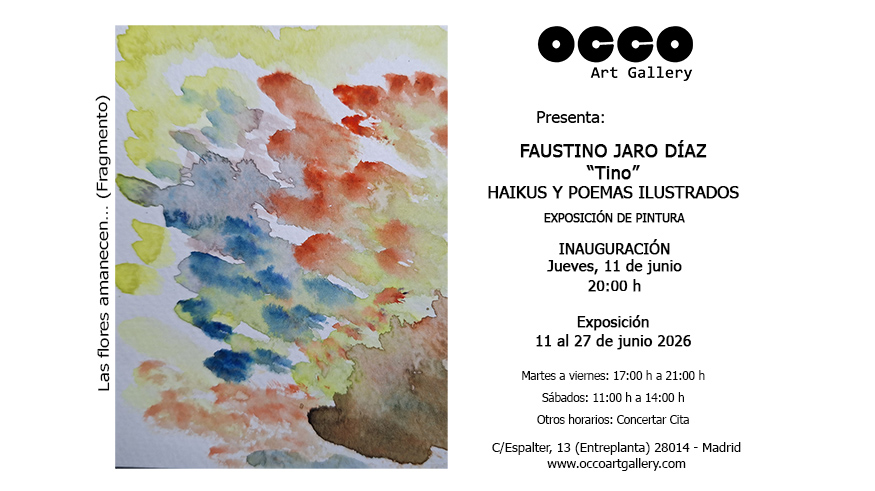 Faustino Jaro Díaz, exposición HAIKUS Y POEMAS ILUSTRADOS